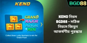 Keno নিয়ম BGD88 – সঠিক নিয়মে জিতুন আকর্ষণীয় পুরস্কার